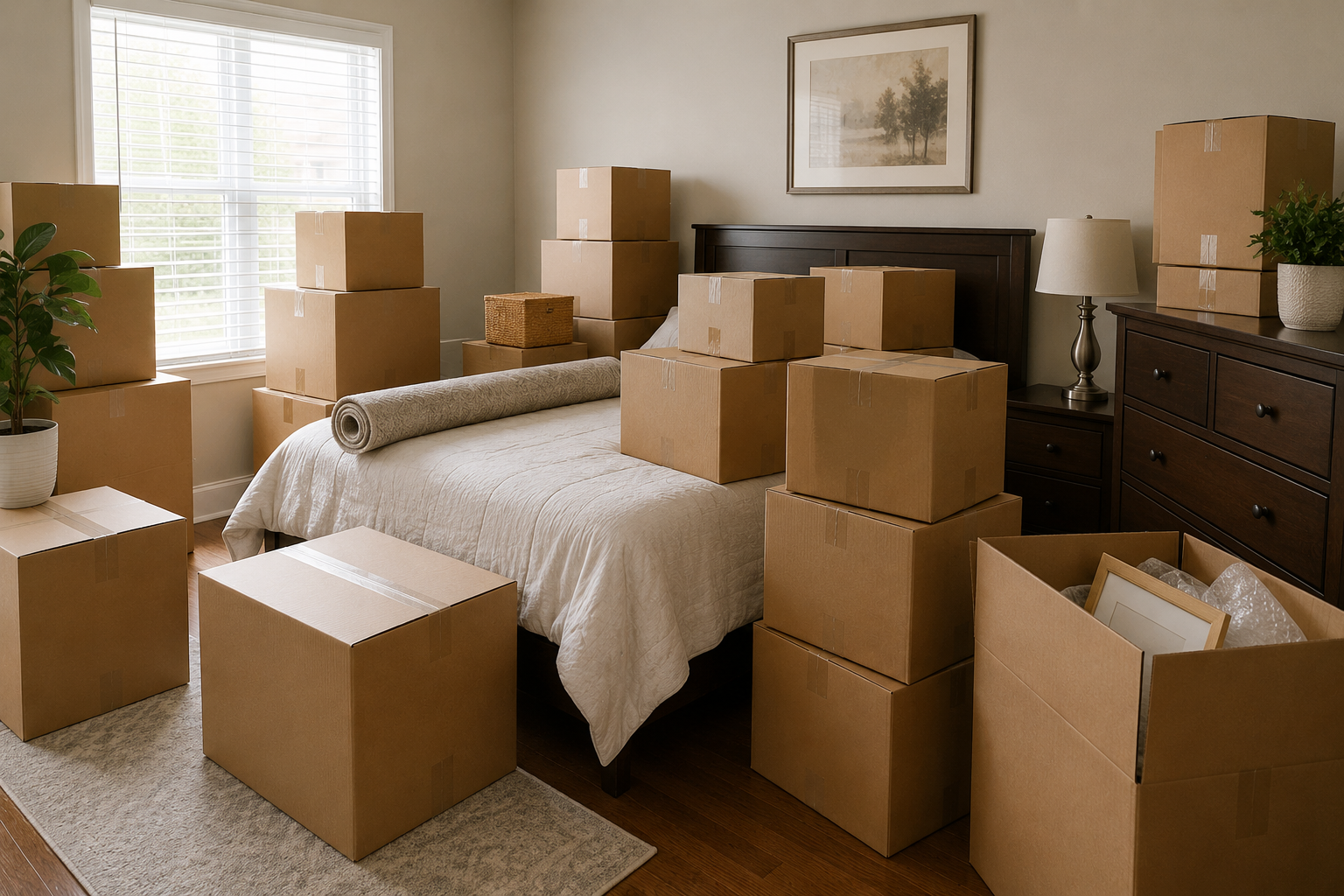 James and Yvonne Yaggi, owners of Huntsville Moving Service